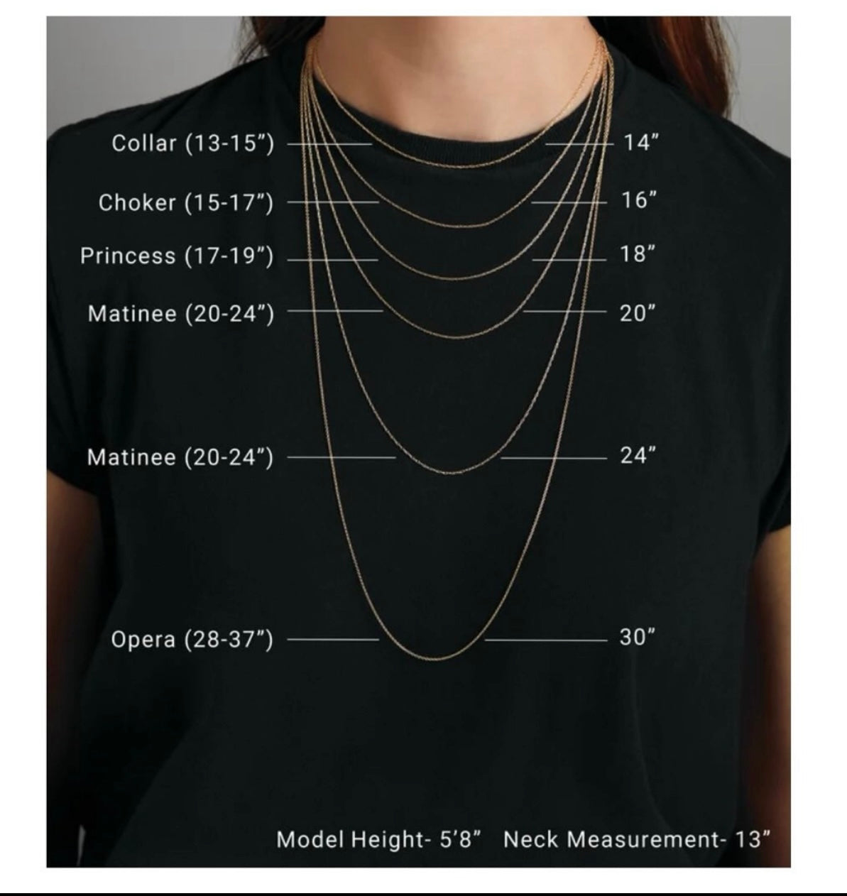 Gold-filled Satellite Chain *add-on*