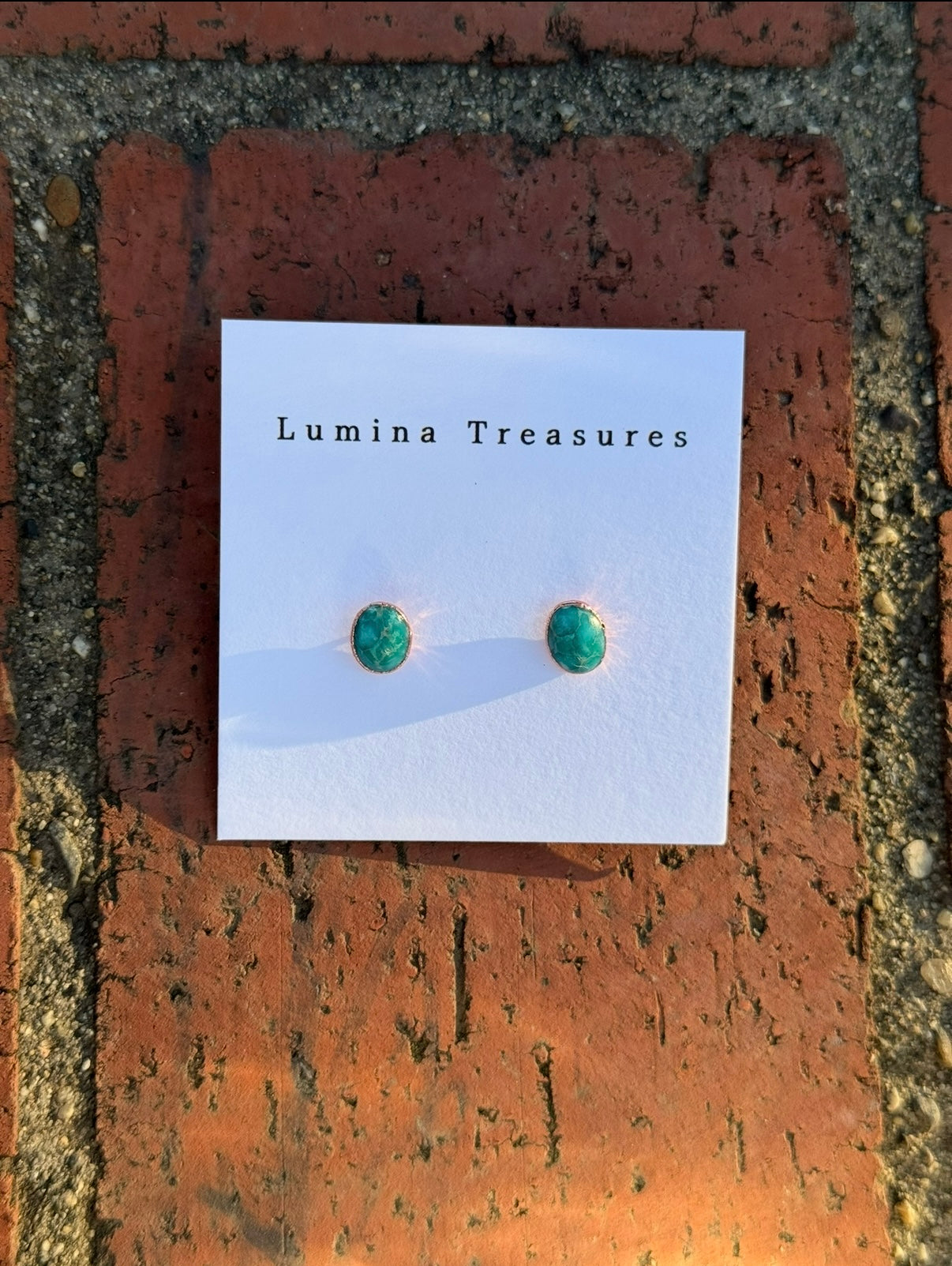 Turquoise studs for Bertharis 🤍