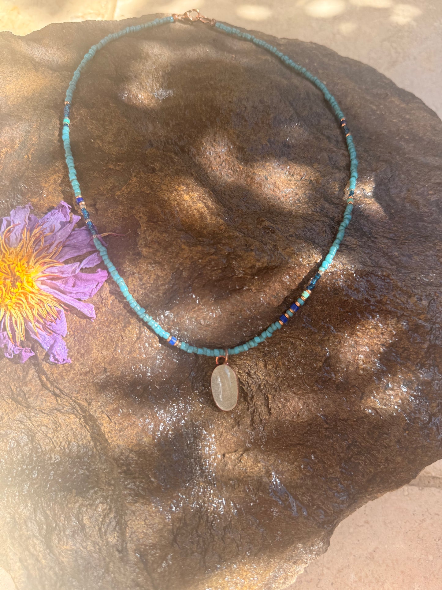 Libyan Desert Amulet - Lapis Lazuli