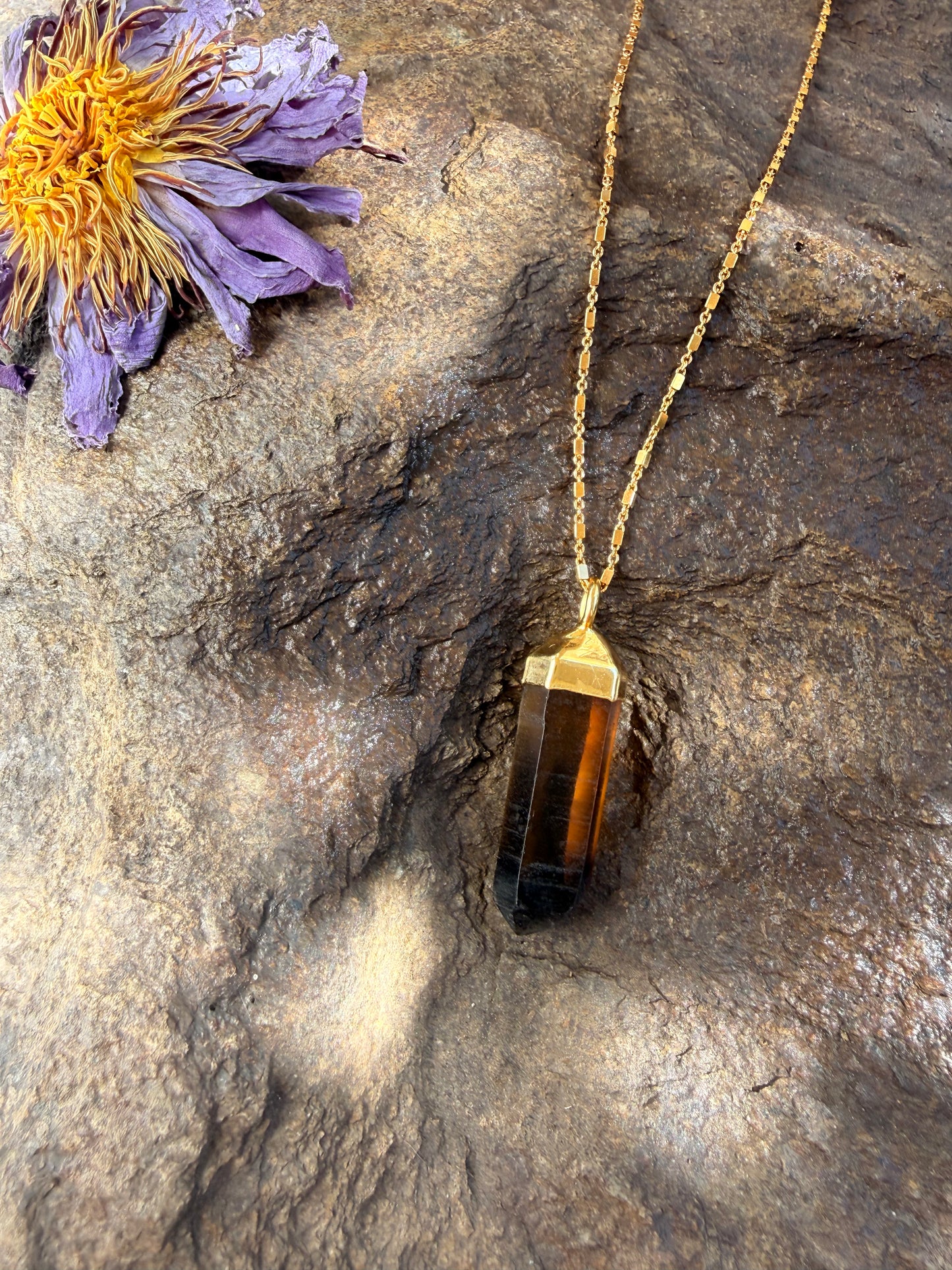 Cognac Zambian Citrine - Medium