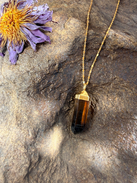 Cognac Zambian Citrine - Medium
