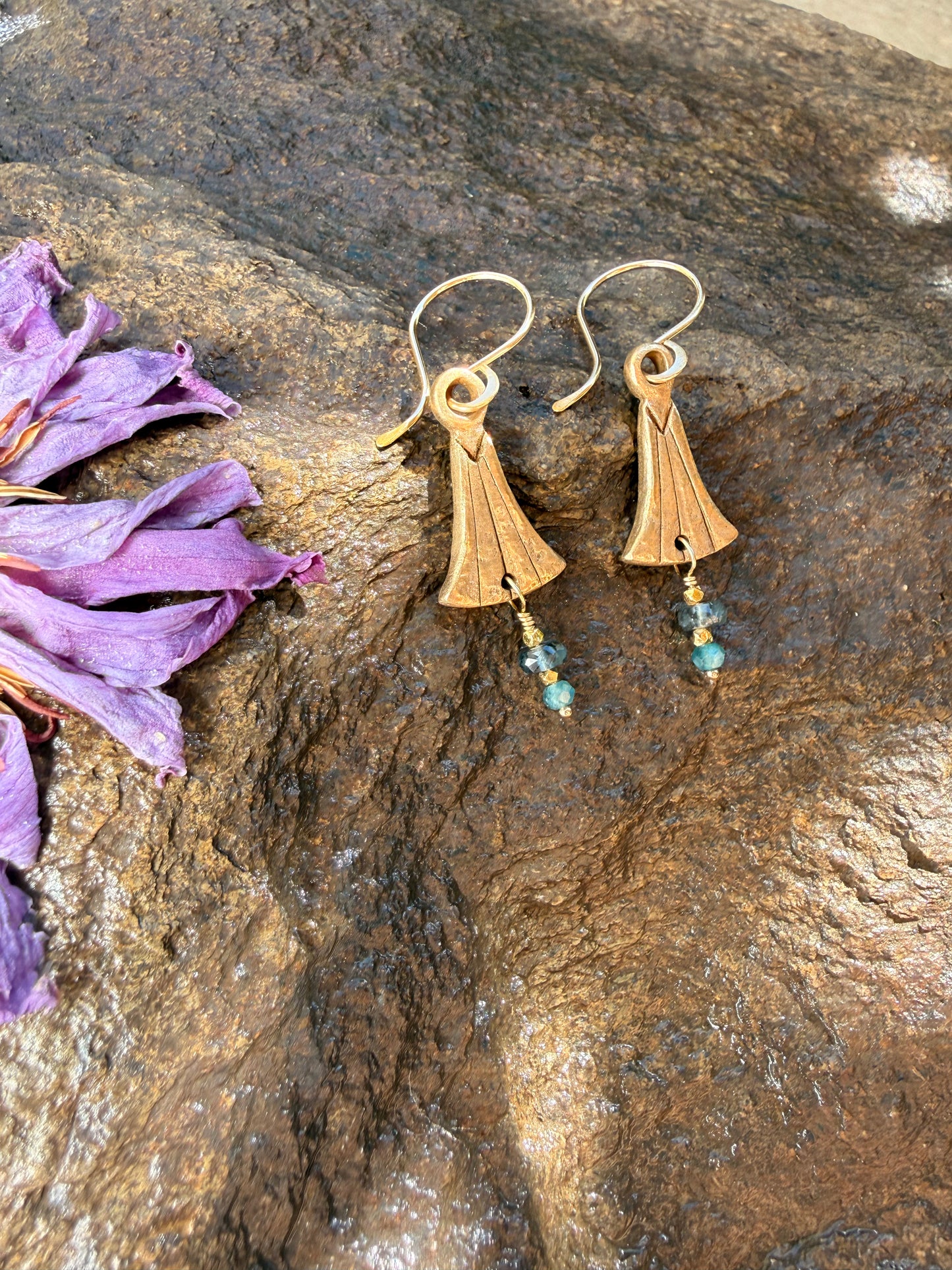 Lotus Blossom Earrings