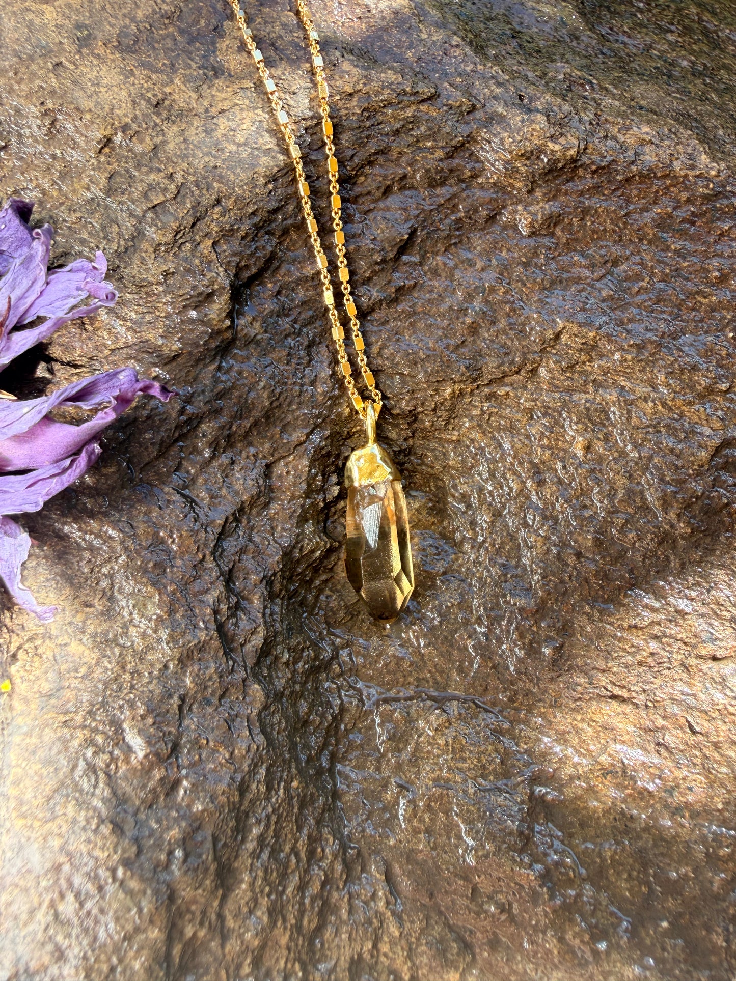Honey Zambian Citrine - Small