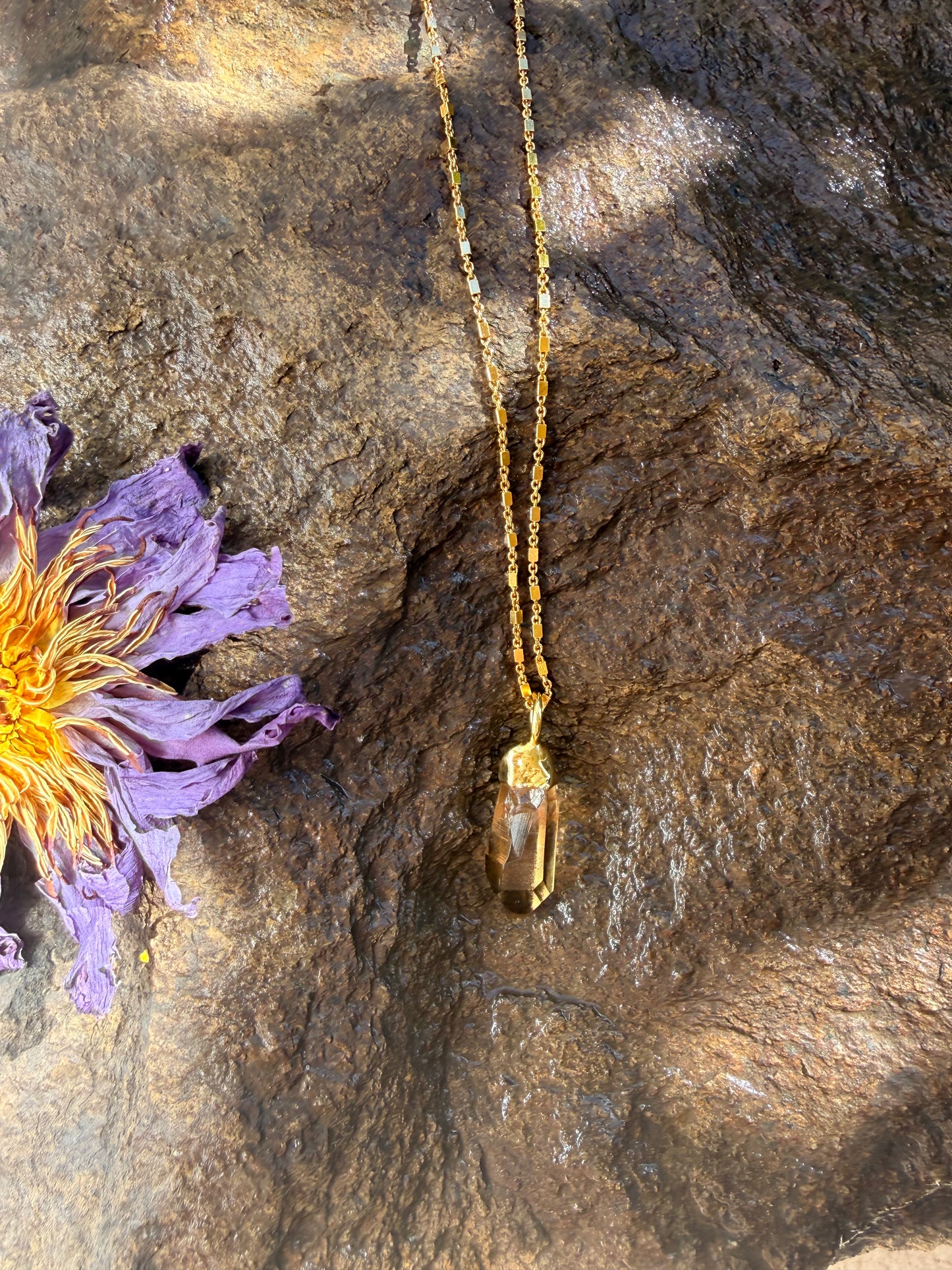Honey Zambian Citrine - Small
