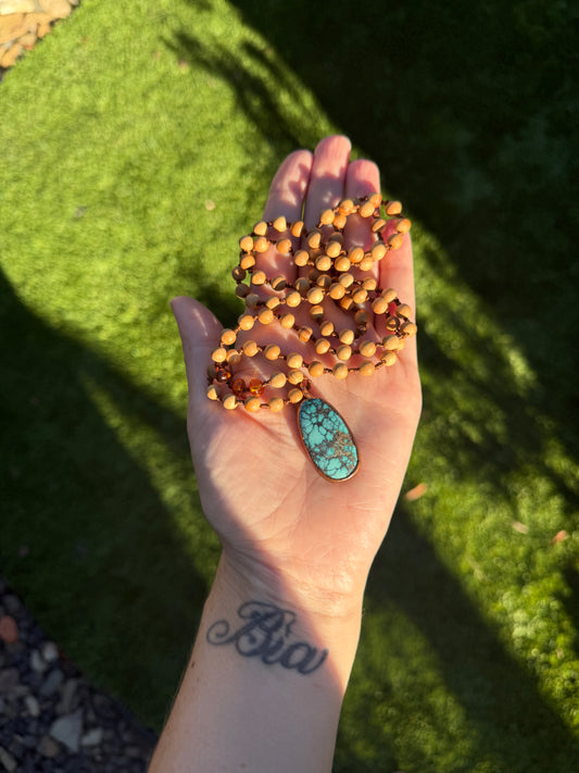 Sacred Turquoise Mala