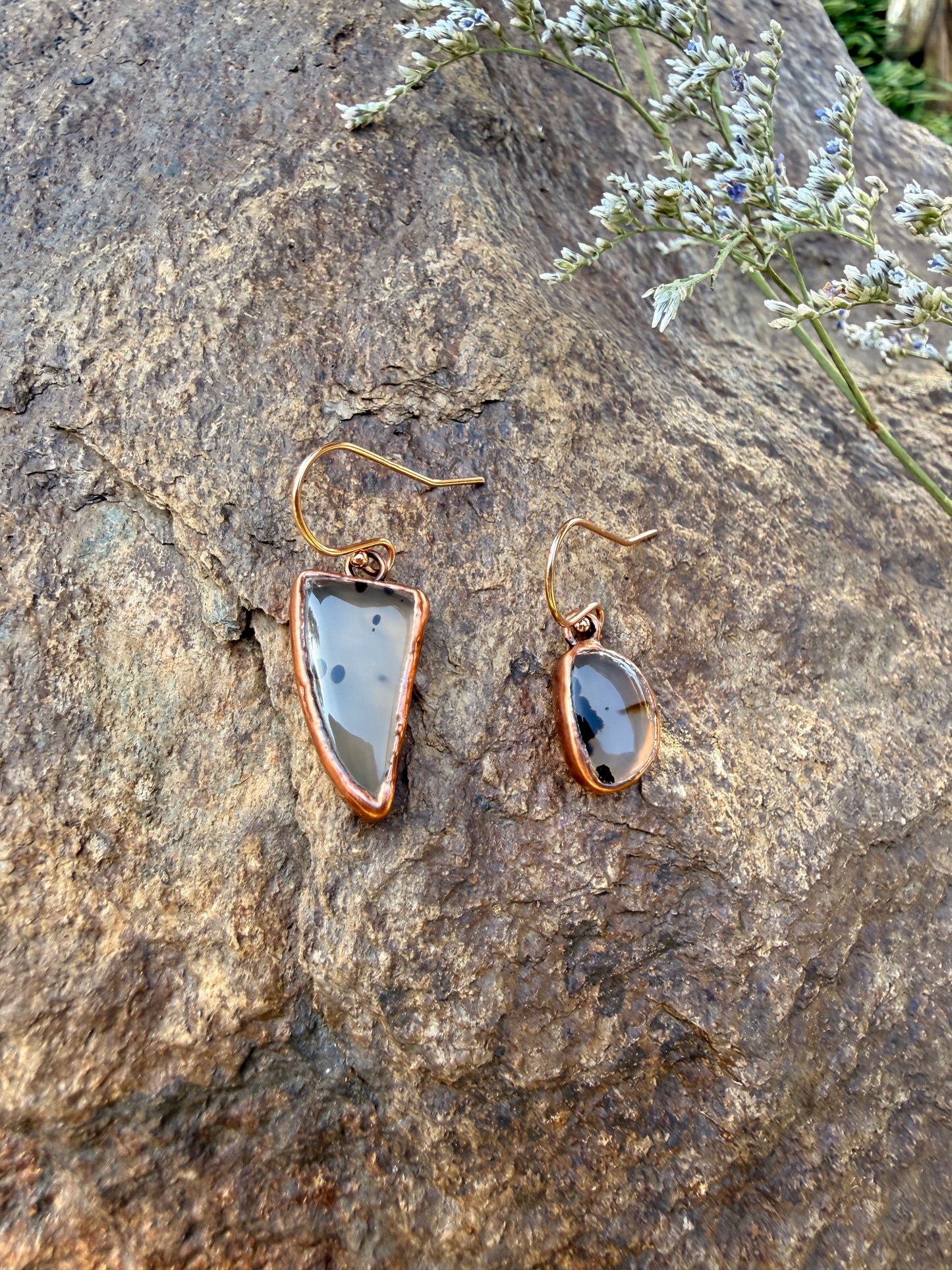 Star + Moon earrings