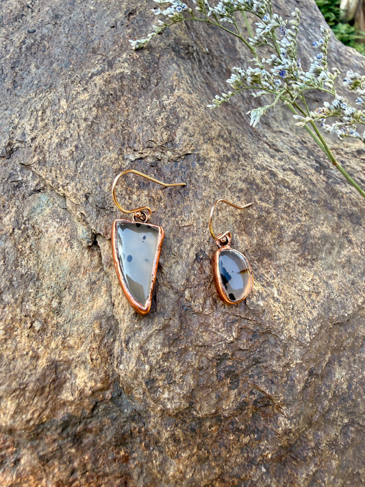 Star + Moon earrings